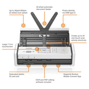 Brother ADS-1800W Scanner Features