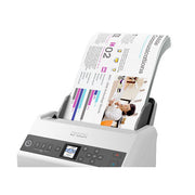 Epson DS-730N scanner with paper in ADF