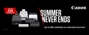 Canon Scanners Cashback Offer