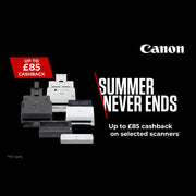 Canon Scanners Cashback Offer - Mobile Banner