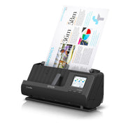 Epson ES-C380W Scanner With Paper In Feeder