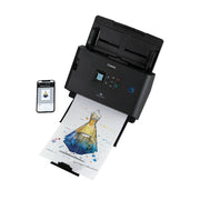 Canon DR-S250N Scanner QR code scan to mobile device.