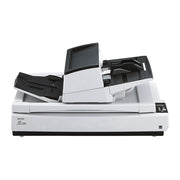 Ricoh FI-7700 Document Scanner With Flatbed - Side View