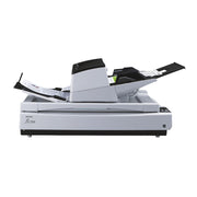 Ricoh FI-7700S Simplex Scanner With Flatbed - Side View