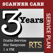 Scanner Care 3 Year Service Plan with 1 x PM