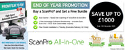 ScanPro End of year Promotion banner