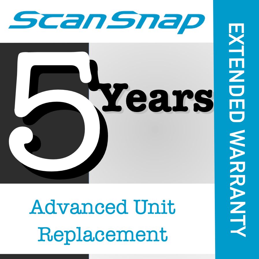 ScanSnap 5 Year Extended Warranty | RTS Imaging-Superstore