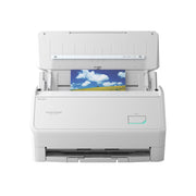 ScanSnap IX2400 Scanner White with photo in carrier sheet