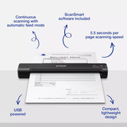 Epson WorkForce ES-50 Scanner - Attributes Image