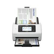 Epson WorkForce DS-800WN Scanner - Front View With Paper