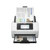 Epson WorkForce DS-800WN Scanner - Front View With Paper