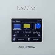 Brother ADS-2700W control panel 1